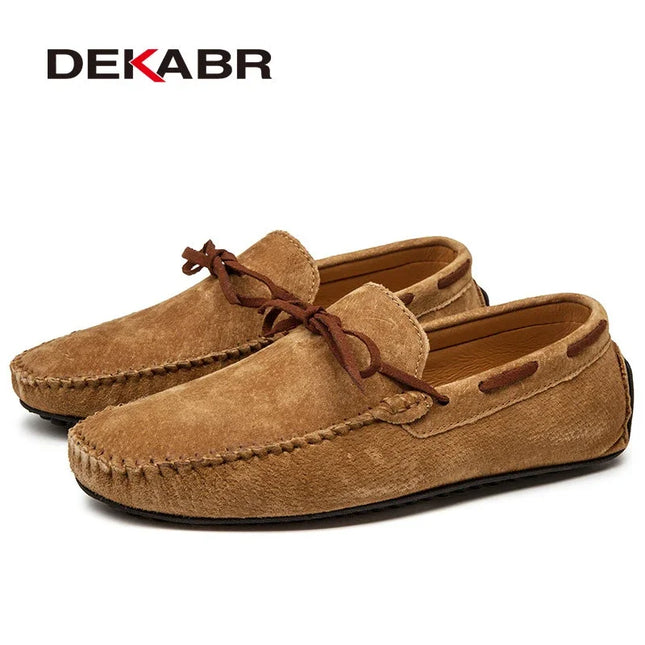 Mens Comfy Moccasin Loafers