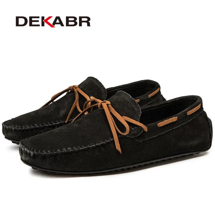 Mens Comfy Moccasin Loafers