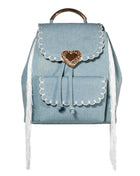 Seaside Sweetheart Fringe Backpack Pink Multi