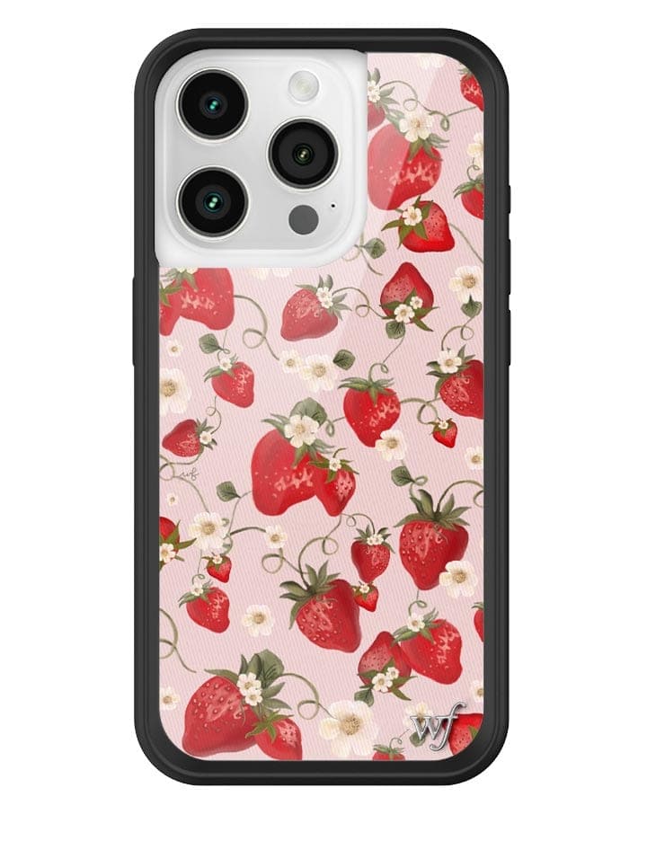 Strawberry Fields iPhone Case iPhone 15 Pro iPhone Case Wildflower Cases