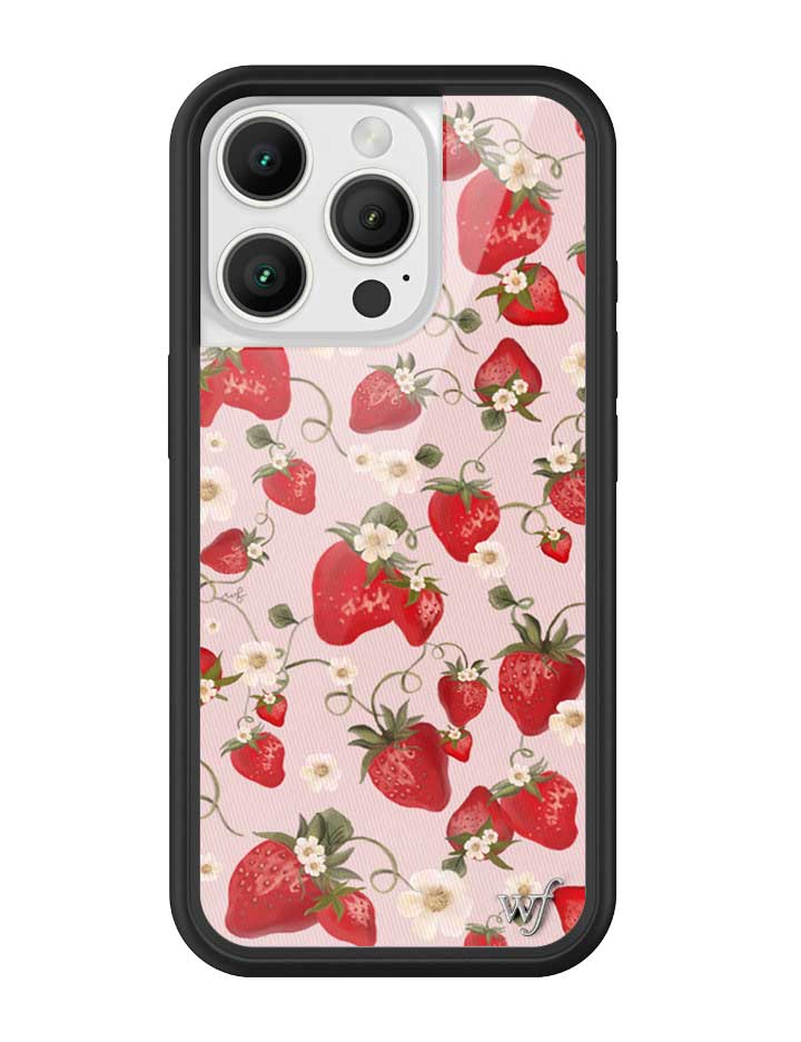 Strawberry Fields iPhone Case iPhone 16 Pro iPhone Case Wildflower Cases