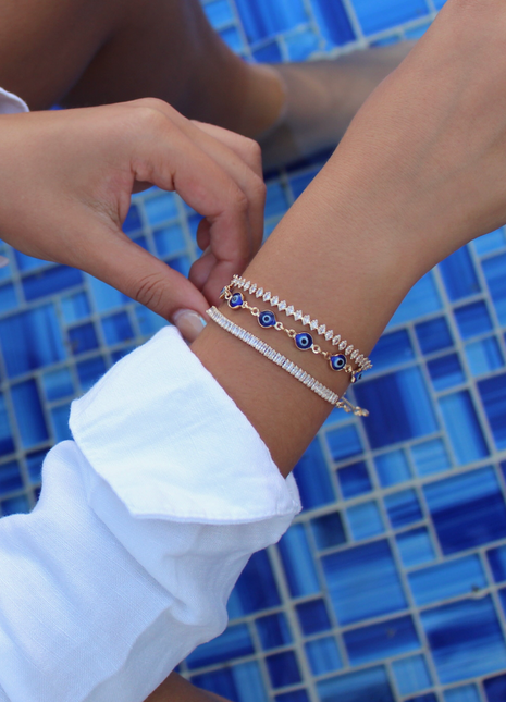 Evil Eye CZ Bracelets