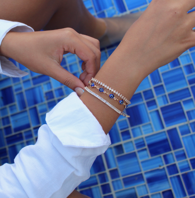 Evil Eye CZ Bracelets