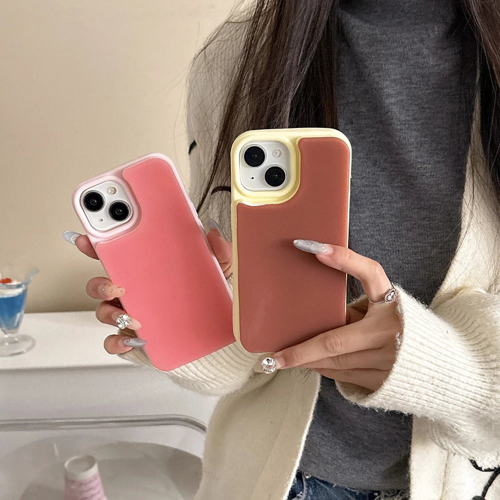 Slim Jelly Silicone Magnetic Soft iPhone Case