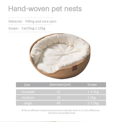 The Four Seasons Nest Pet Bed