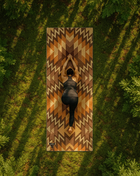 Red Rocks Sunrise Yoga Mat – 6 Mm Extra Thick, Double-Sided Non-Slip Sports & Entertainment - Fitness & Body Building - Yoga Yune Yoga