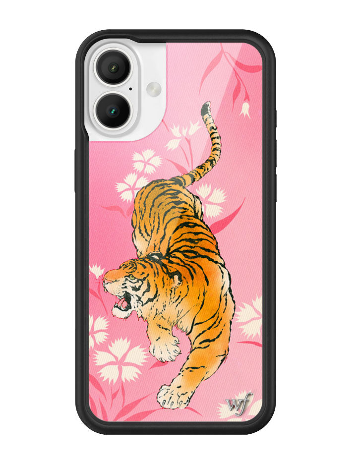 Tiger Blossom iPhone Case iPhone 16 Plus iPhone Case Wildflower Cases