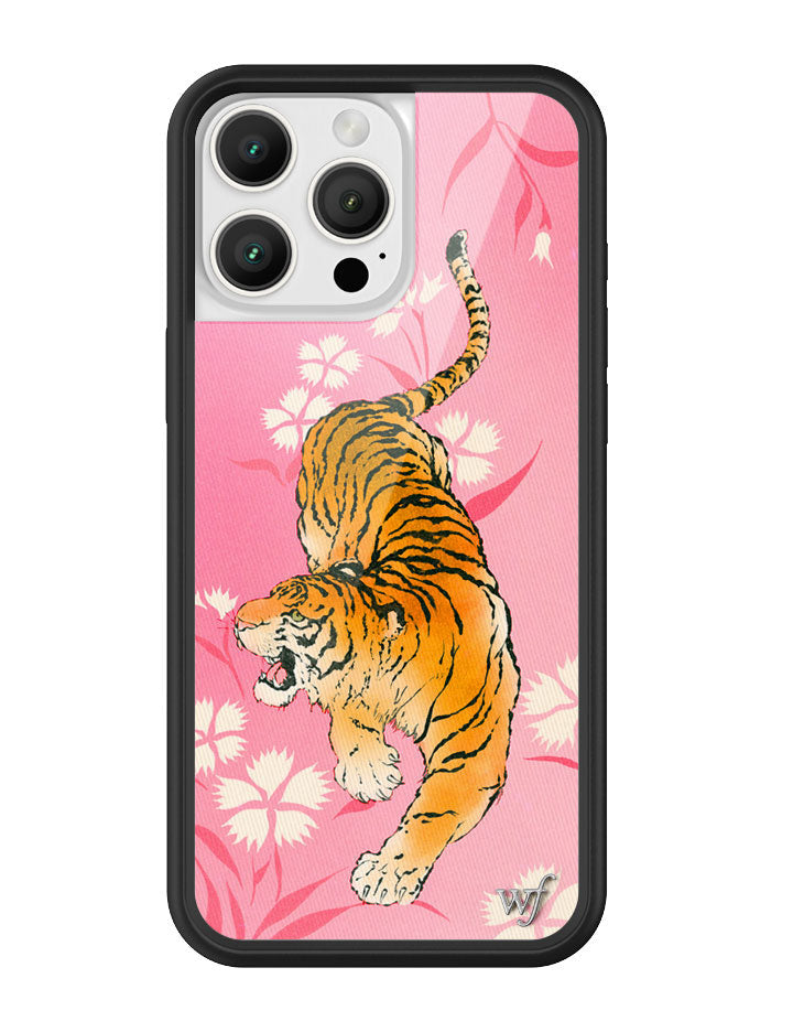 Tiger Blossom iPhone Case iPhone 16 Pro Max iPhone Case Wildflower Cases