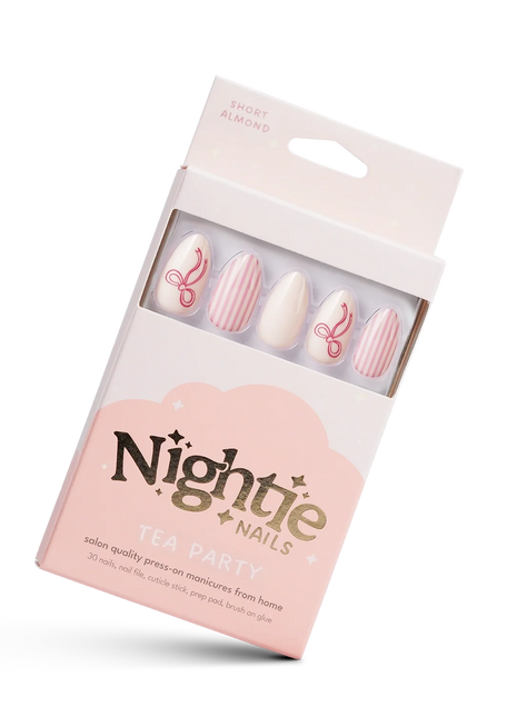 Tea Party Nightie Nails