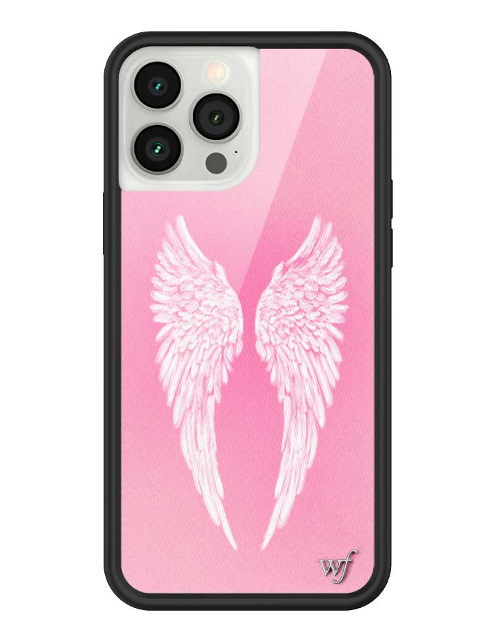 Angel Baby Pink iPhone Case by Wildflower