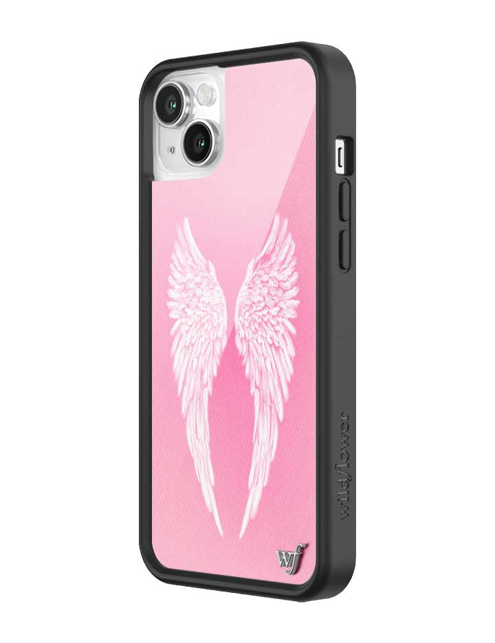 Angel Baby Pink iPhone Case by Wildflower