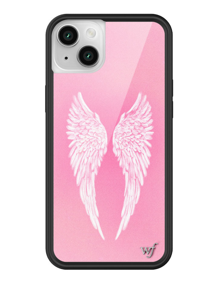 Angel Baby Pink iPhone Case by Wildflower
