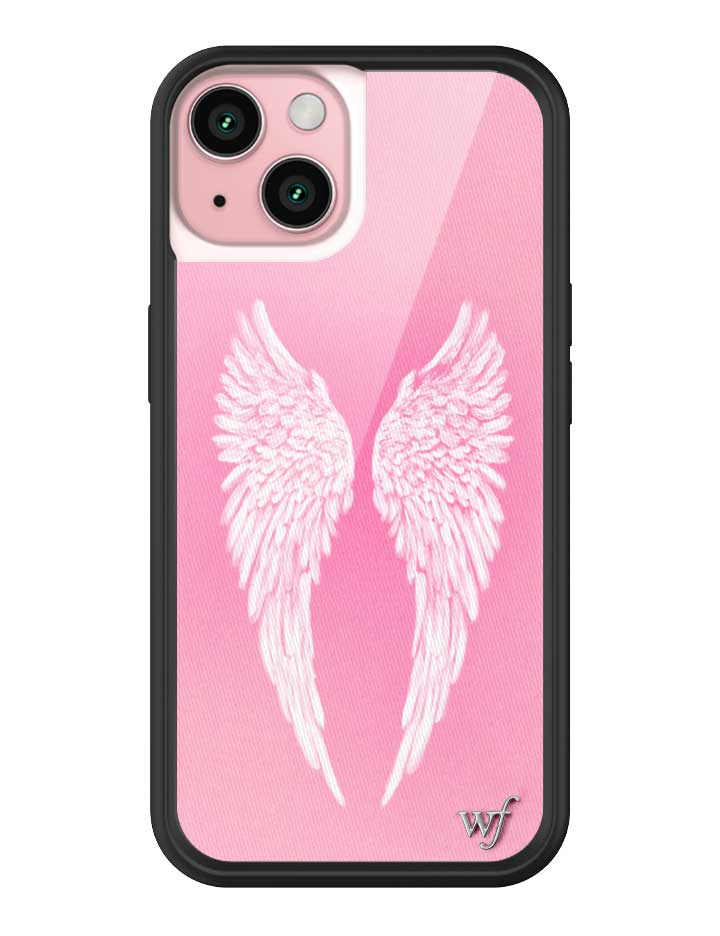 Angel Baby Pink iPhone Case by Wildflower