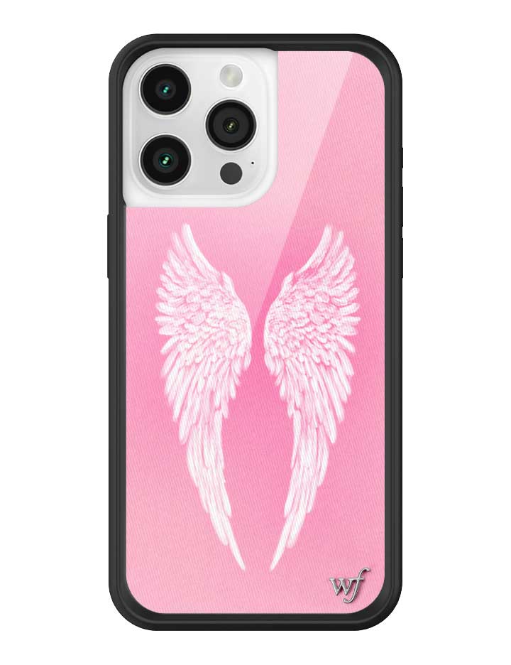 Angel Baby Pink iPhone Case by Wildflower