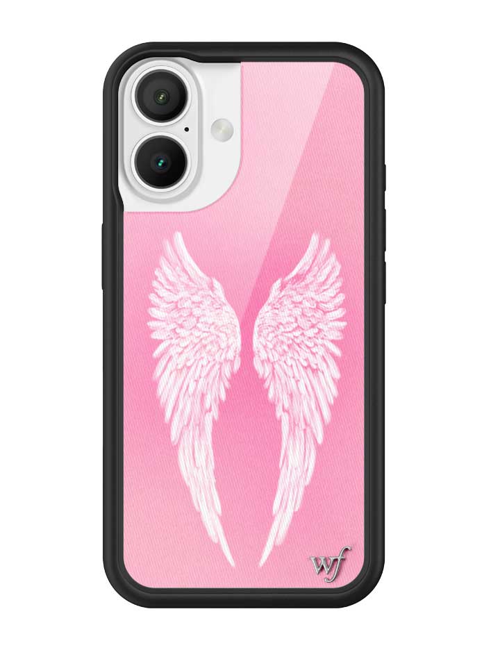 Angel Baby Pink iPhone Case by Wildflower