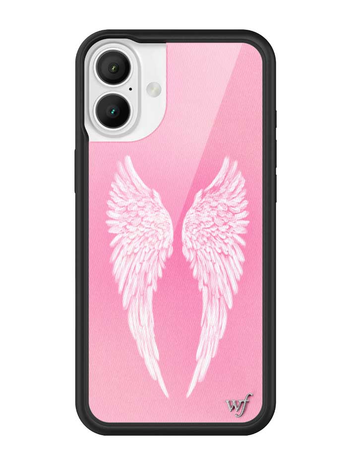 Angel Baby Pink iPhone Case by Wildflower