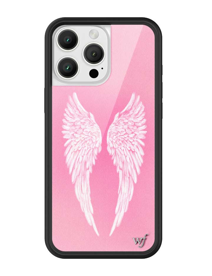 Angel Baby Pink iPhone Case by Wildflower