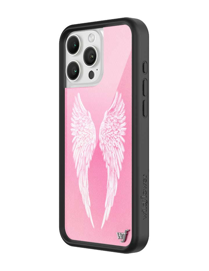 Angel Baby Pink iPhone Case by Wildflower