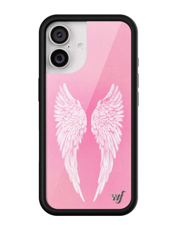 Angel Baby Pink iPhone Case by Wildflower
