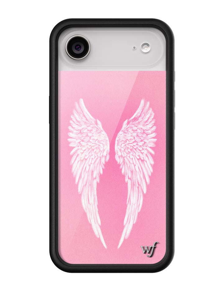 Angel Baby Pink iPhone Case by Wildflower