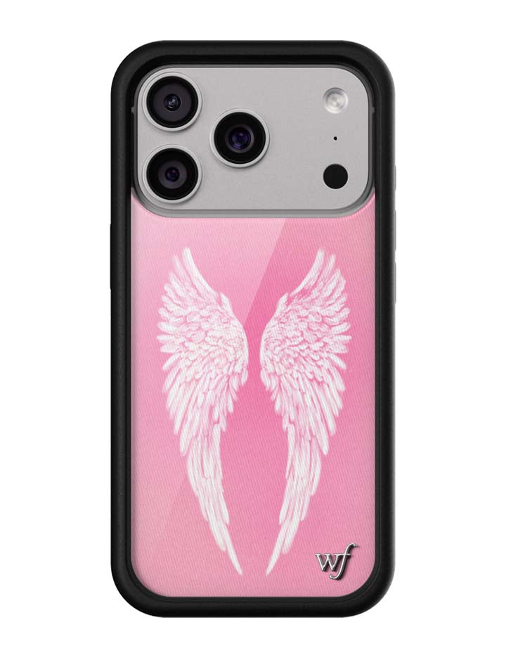 Angel Baby Pink iPhone Case by Wildflower