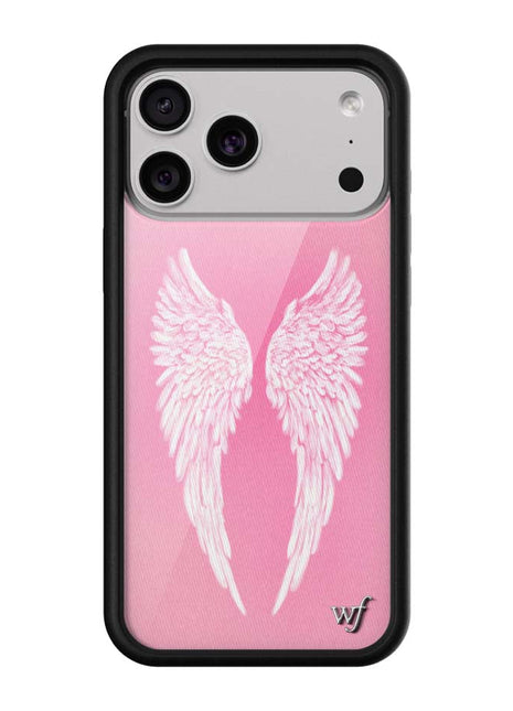 Angel Baby Pink iPhone Case by Wildflower