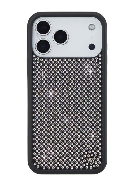 Rhinestone iPhone Case | White
