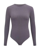 Women Long Sleeve O neck Tight Skinny Bodysuit
