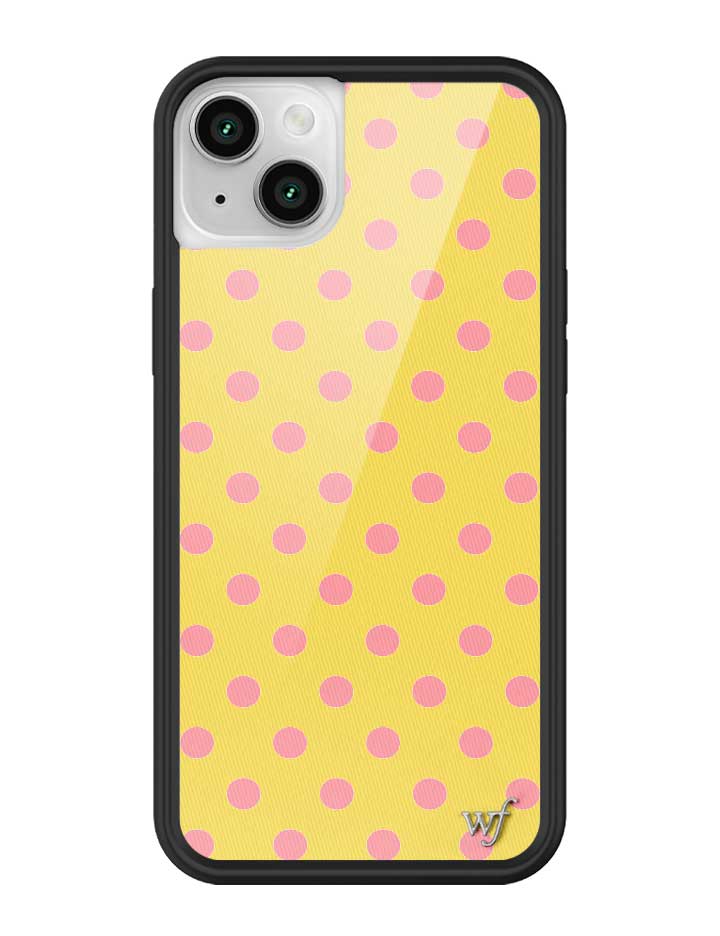 Polka Dot | Yellow and Pink iPhone Case iPhone 13 iPhone Case Wildflower Cases