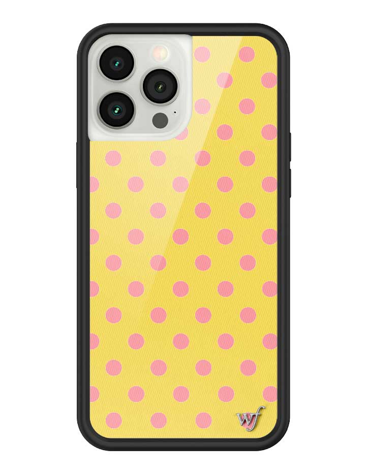 Polka Dot | Yellow and Pink iPhone Case iPhone 13 Pro Max iPhone Case Wildflower Cases