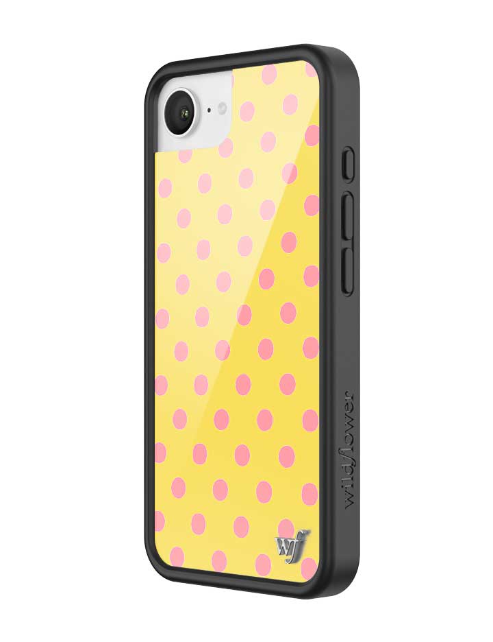 Polka Dot | Yellow and Pink iPhone Case iPhone Case Wildflower Cases