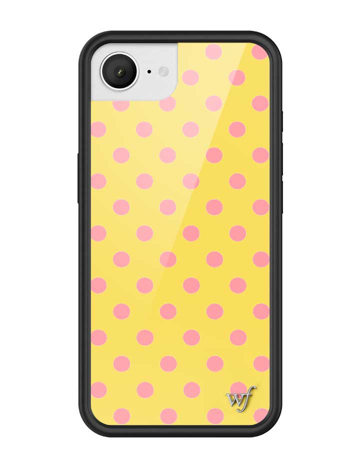Polka Dot | Yellow and Pink iPhone Case iPhone 17e iPhone Case Wildflower Cases