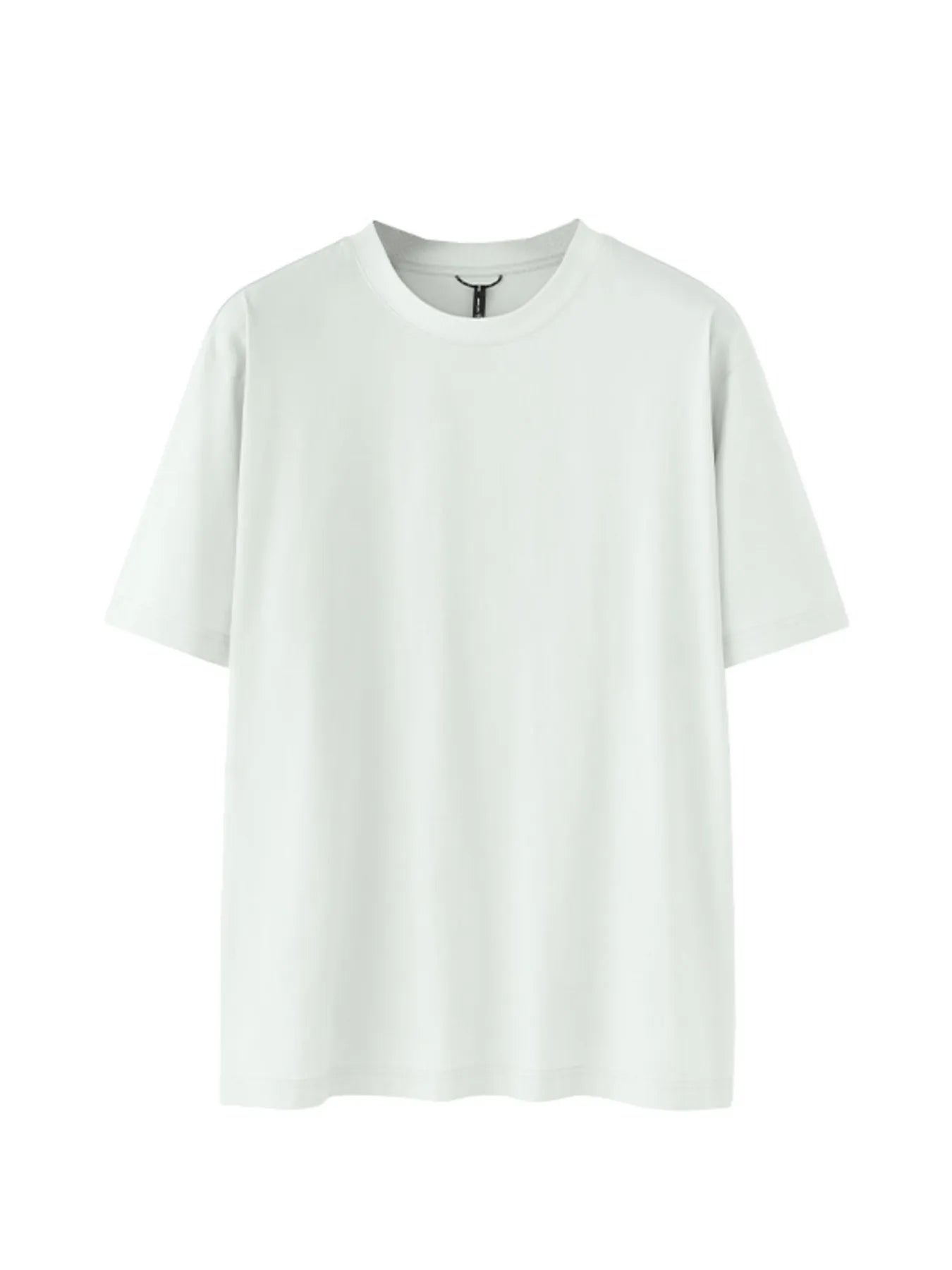 Men's Casual Comfort Crew Neck T-Shirt Ivory Trendsi