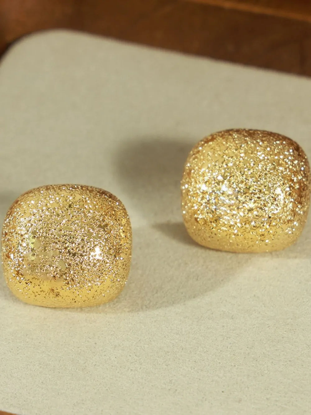 Gold-Plated Geometric Stud Earrings (4 styles) Trendsi