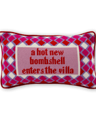 Hot New Bombshell Needlepoint Pillow