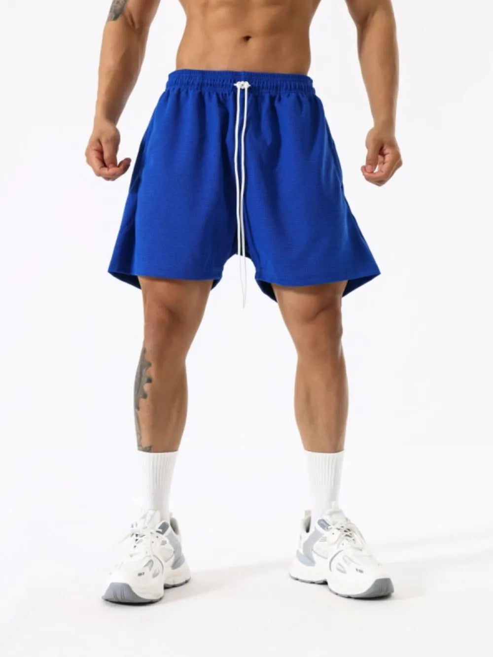 Mens Drawstring Active Shorts Trendsi