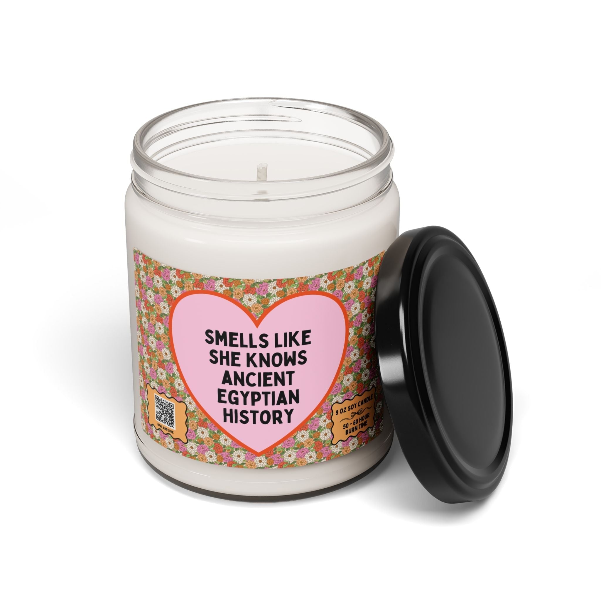 Smells Like She Knows Ancient Egyptian History Cute Candle Home Decor Opal and June