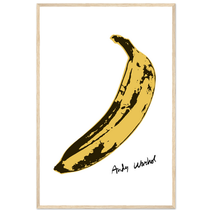 Andy Warhol's Banana, 1967 Pop Art Poster