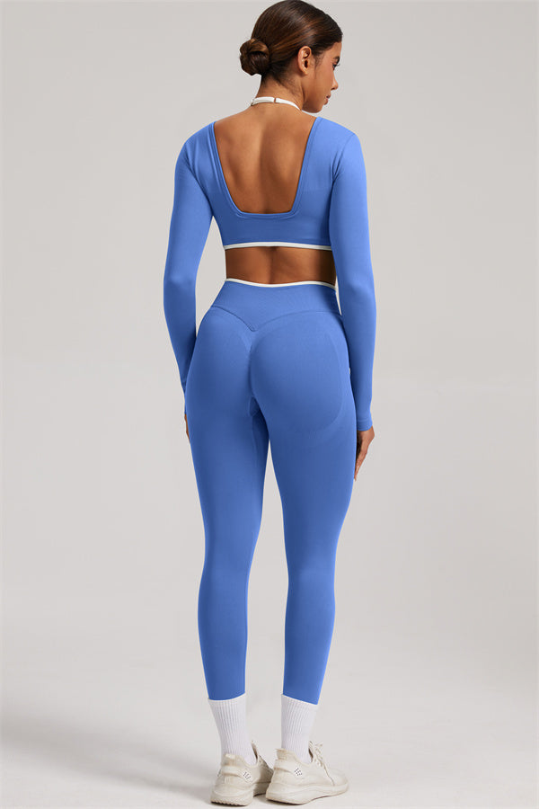 The Elevate New Long Sleeve Crop top