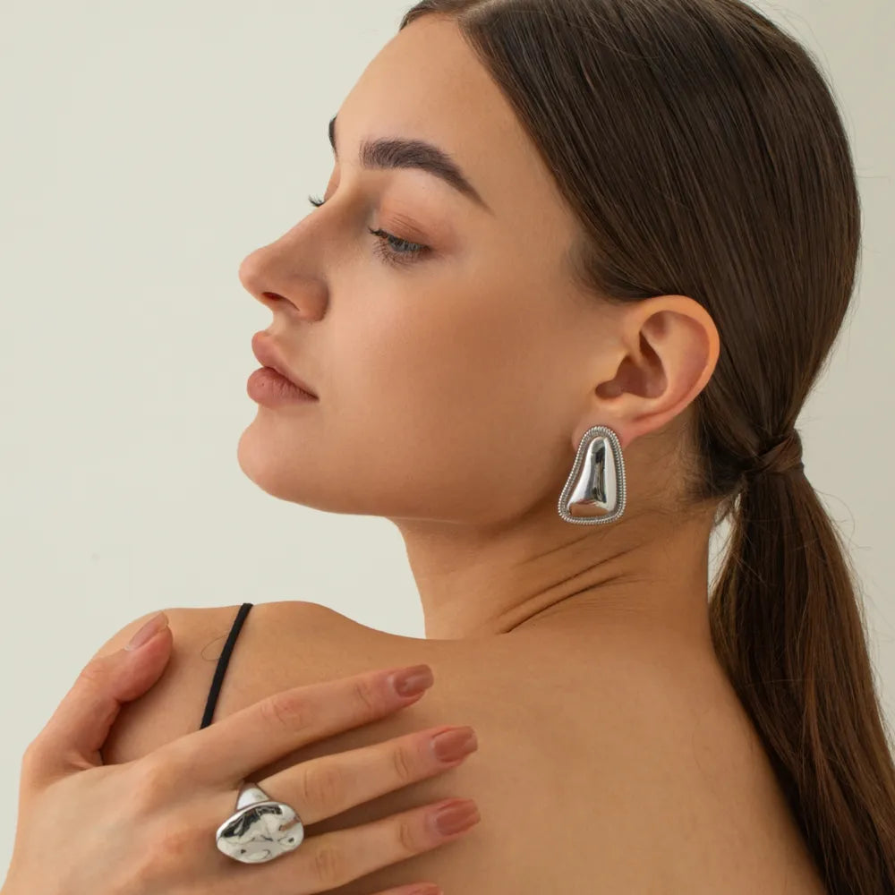 Stainless Steel Stud Earrings Trendsi