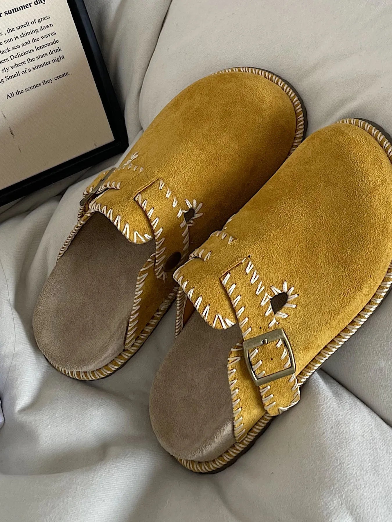 Cutesy Stitched Everyday Clogs Trendsi