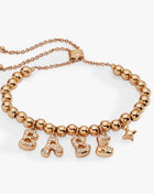'Babe' Bubble Beaded Bolo Bracelet