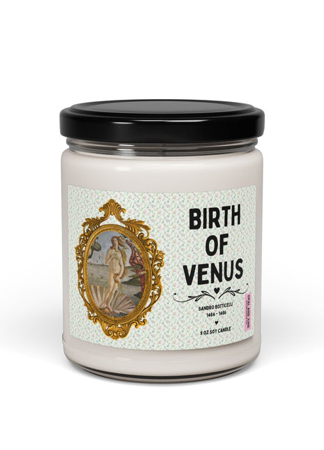 Birth of Venus by Sandro Botticelli: Candle 9oz Home Decor Opal and June