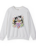 Bookish Kittens Reading Sweatshirt Lovecore Ash Sweatshirt Opal and June