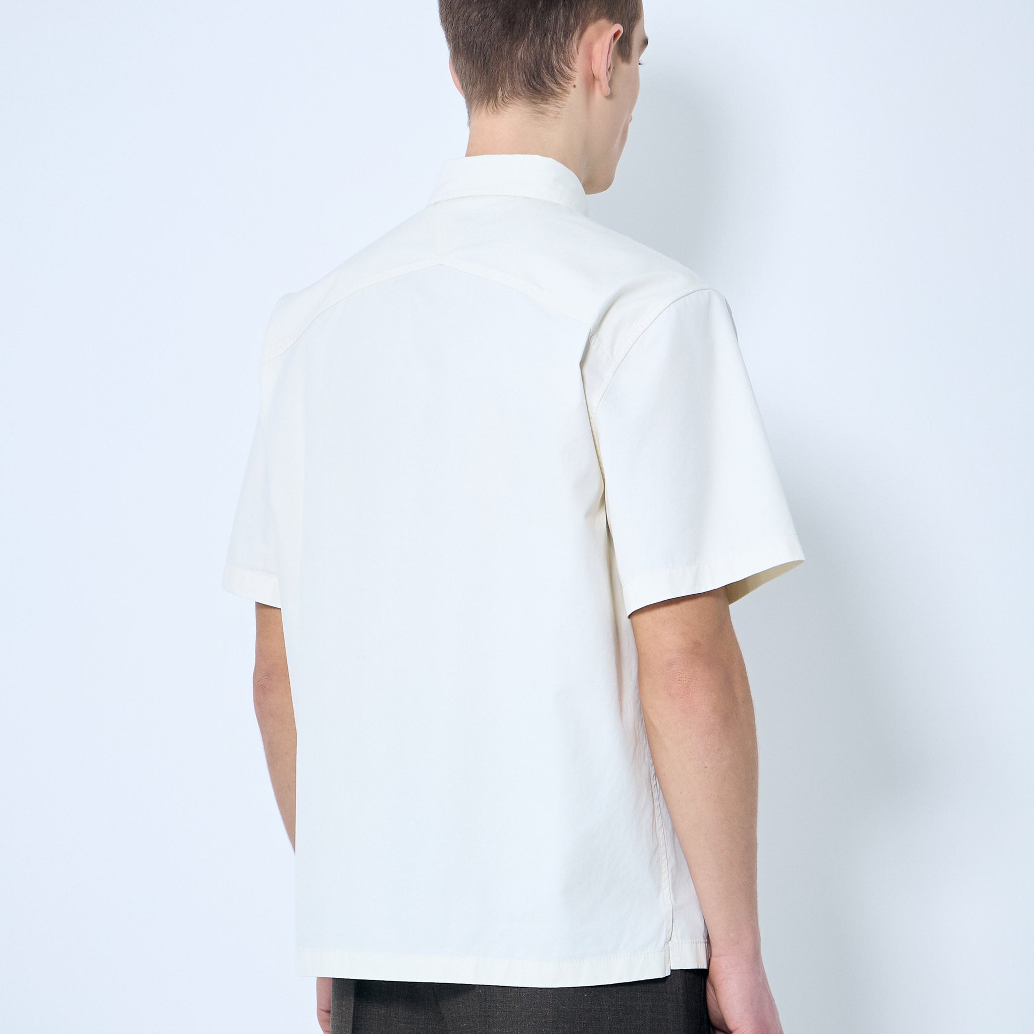 Bottega Veneta Men Light-Cotton Twill Shirt