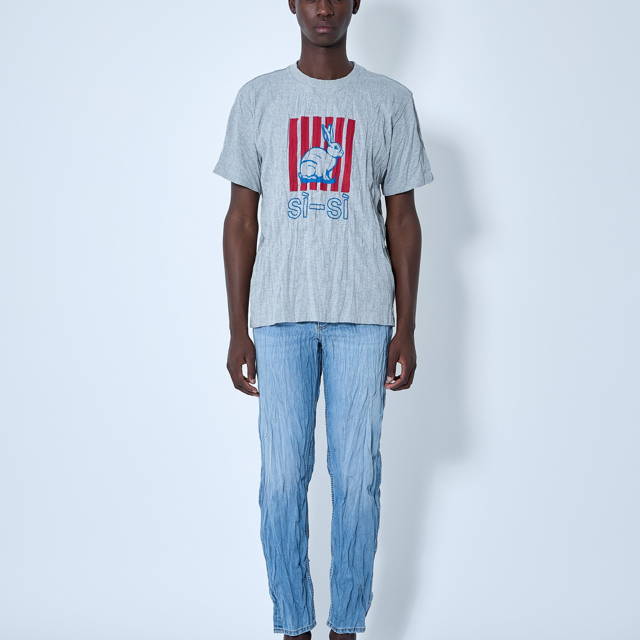 Bottega Veneta Men Crushed Jeans