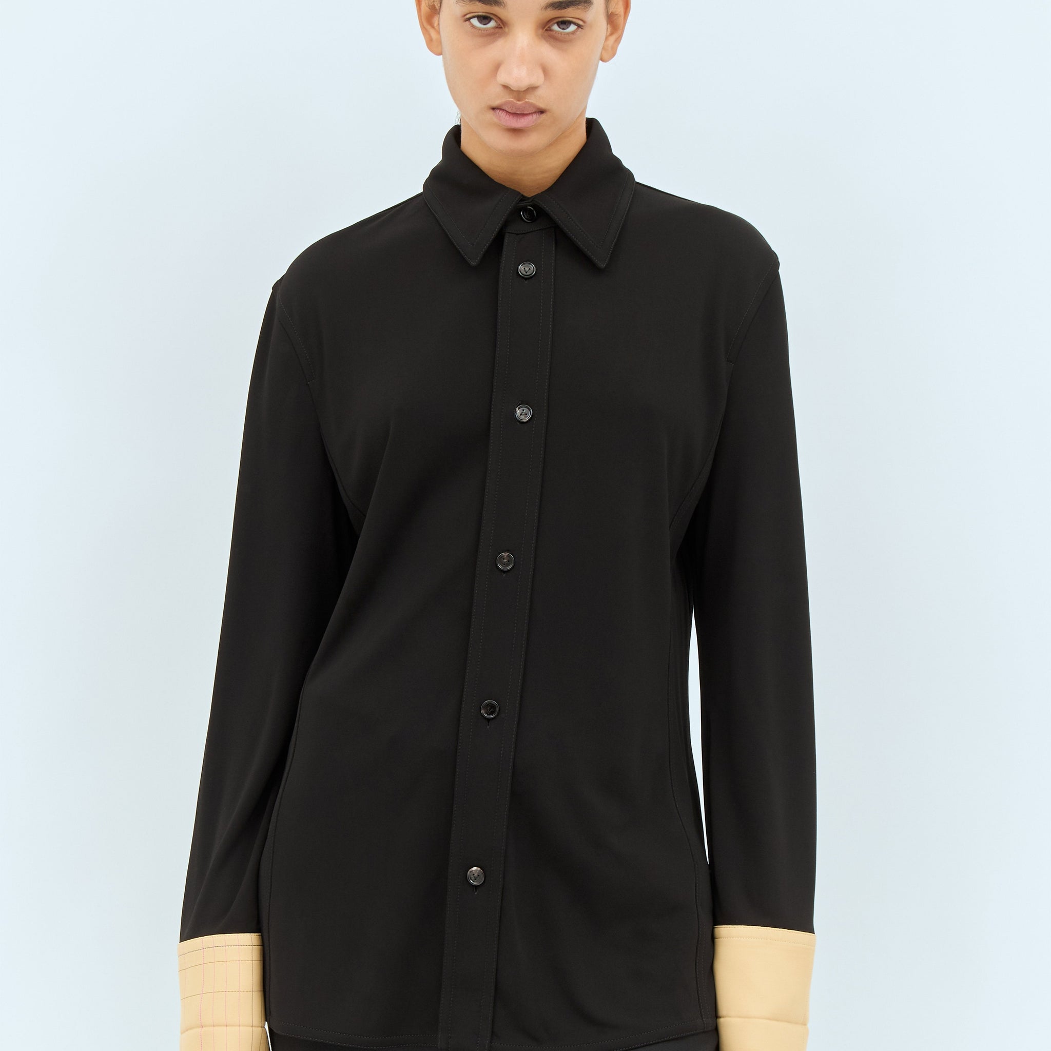 Bottega Veneta Women Fluid Long-Sleeve Shirt