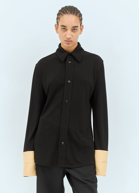 Bottega Veneta Women Fluid Long-Sleeve Shirt