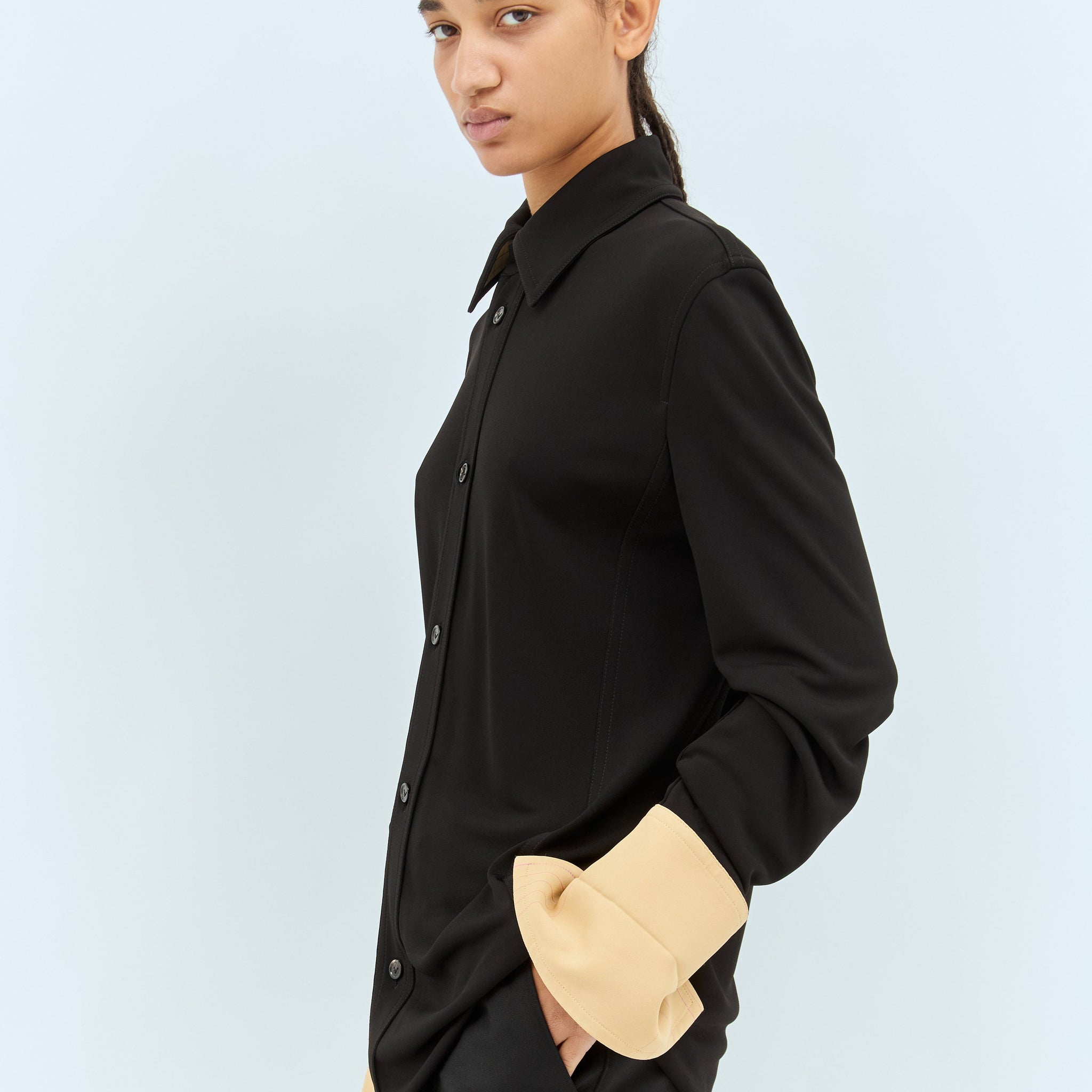 Bottega Veneta Women Fluid Long-Sleeve Shirt