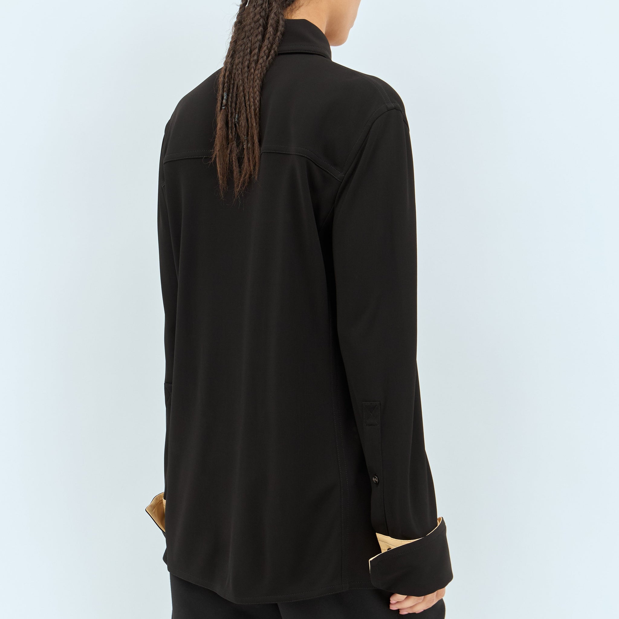 Bottega Veneta Women Fluid Long-Sleeve Shirt